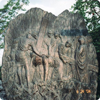 第三處 耶穌第一次跌倒